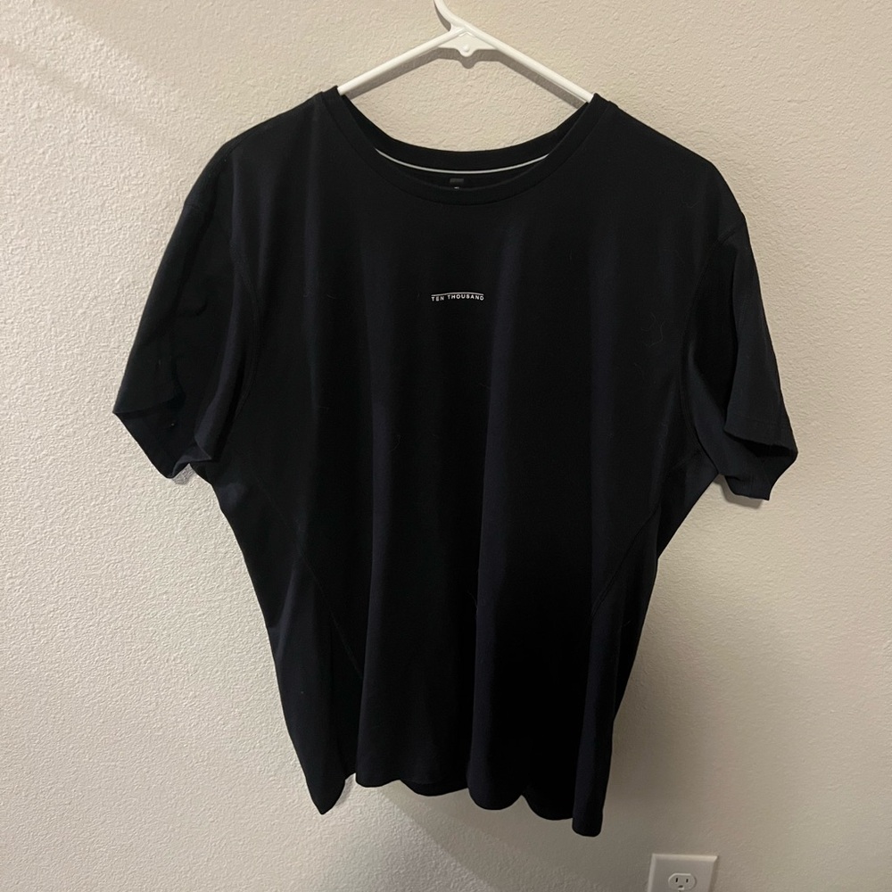 Ten thousand brand black “Alpha” shirt